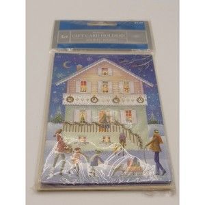 Gift Card Holders  Package of 5  New  Winter Wonder Lane